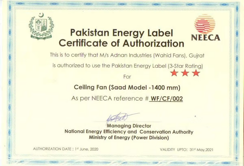 3-Star Energy Rating — Saad Model