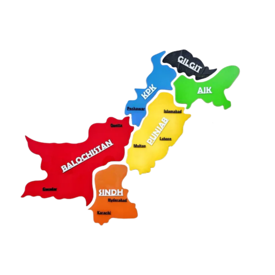 Map of Pakistan